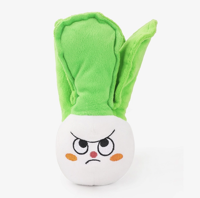 Feisty Veggie | Bok-Choy - Dog Plush Toy