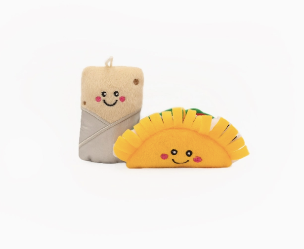 Nomnomz® - Taco and Burrito - Cat Toy