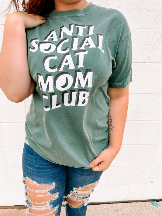 Anti-Social Cat Mom Club