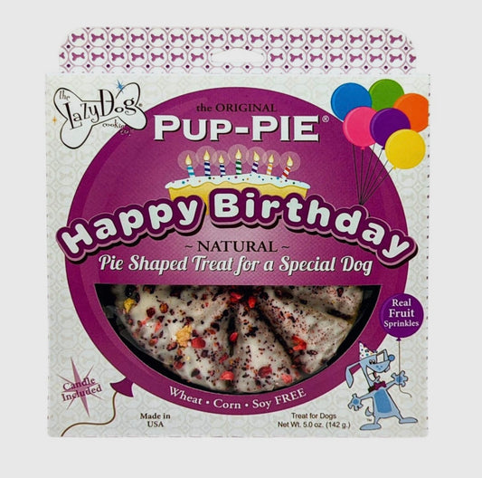 "Happy Birthday Girl Pup-Pie"