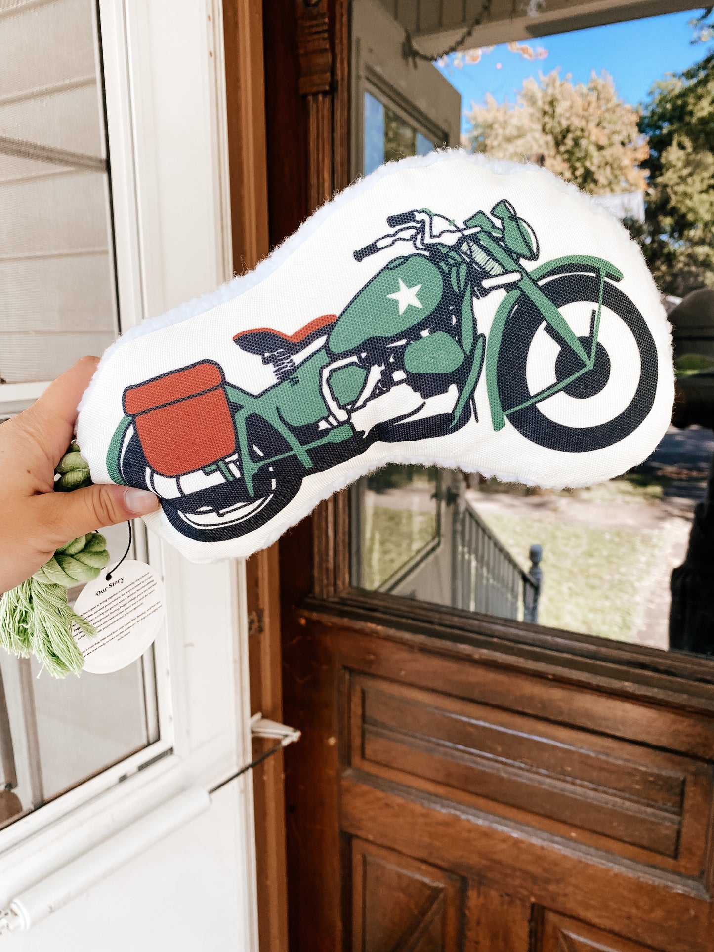 "Military Motorcycle" Plush Toy