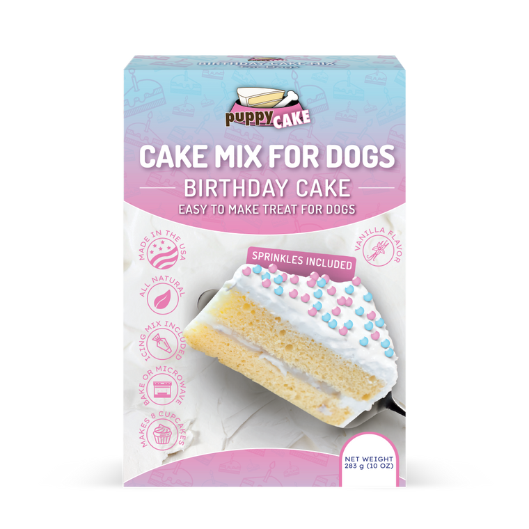 "Puppy Cake Birthday Cake Mix"