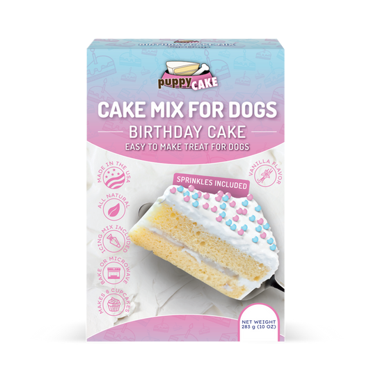 "Puppy Cake Birthday Cake Mix"