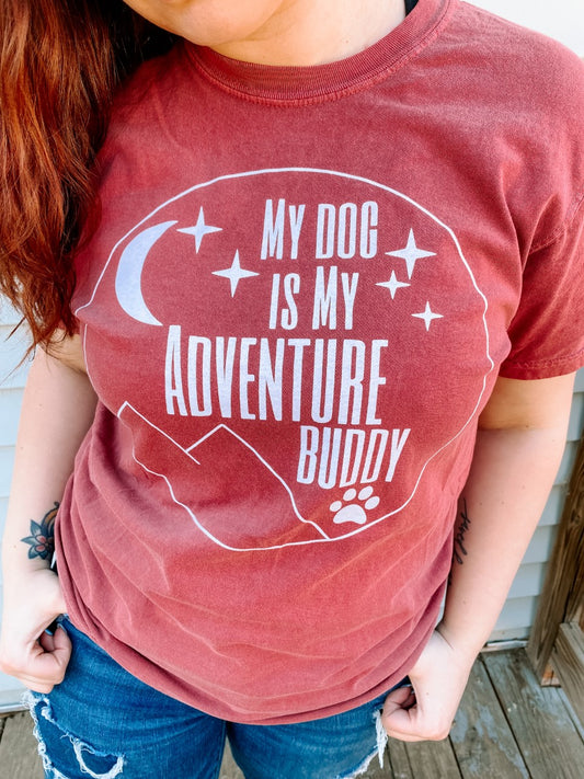 "My Dog Is My Adventure Buddy" Shirt