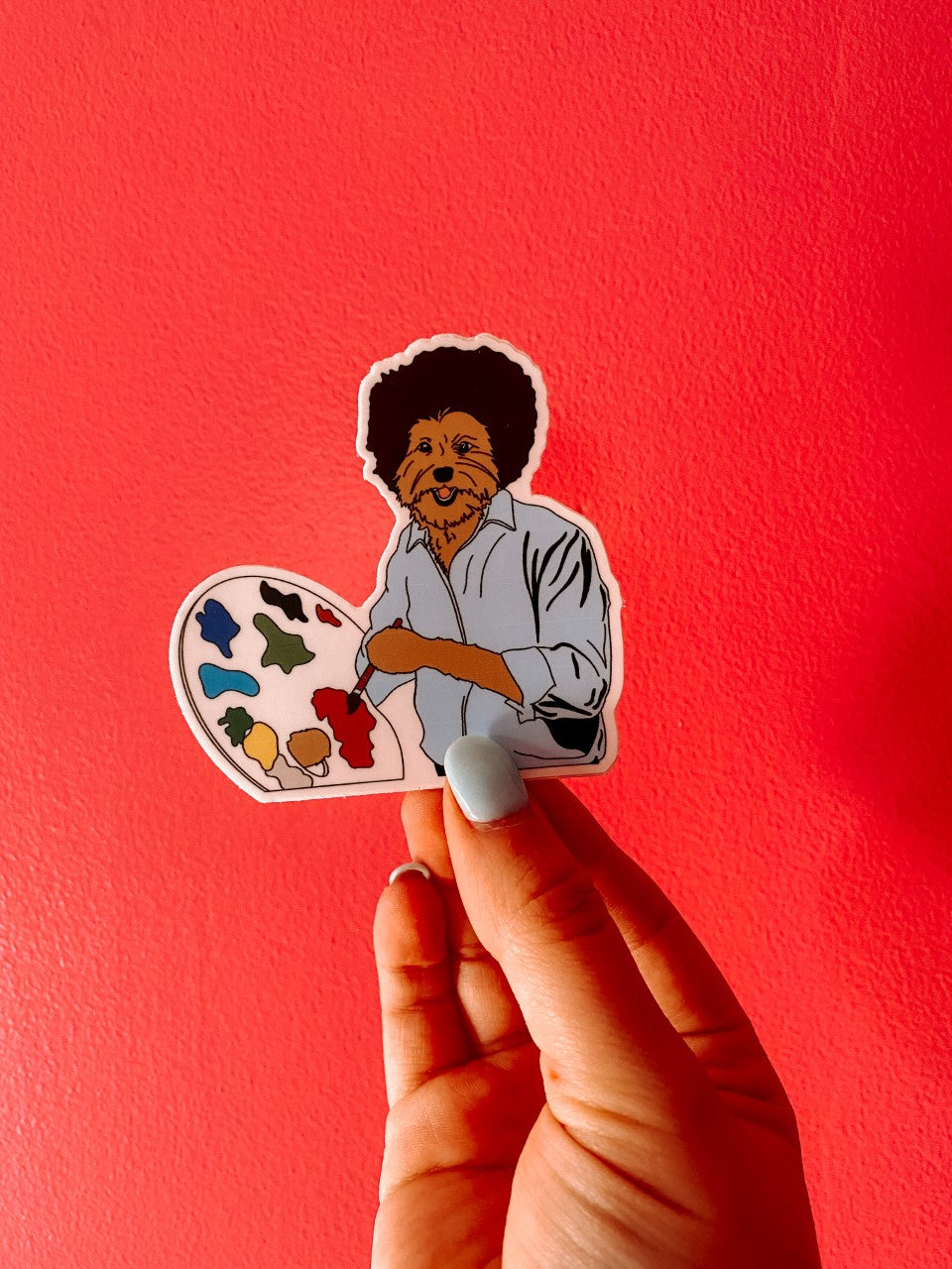 "Dog Ross" Sticker